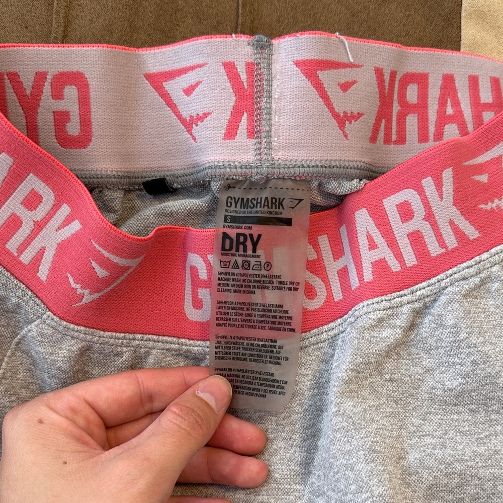 Gymshark Pink and Gray leggings